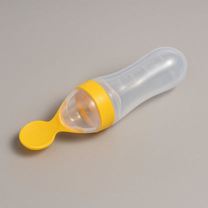 Silicone Baby Bottle and Spoon – Feed Baby with Precision and Tenderness