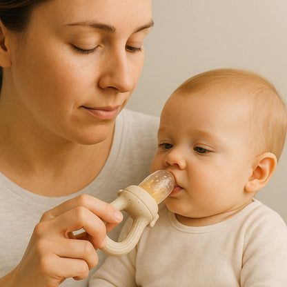 Grignoteuse Silicone Premium – Saveurs Douces, Sérénité Totale