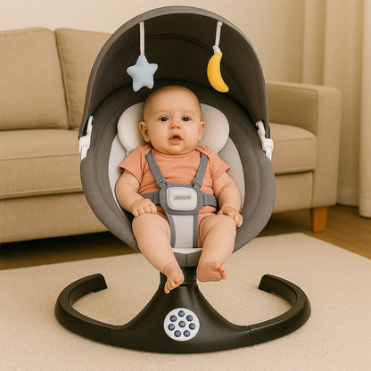 Electric Baby Bouncer – Gentle Rocking &amp; Intelligent Control