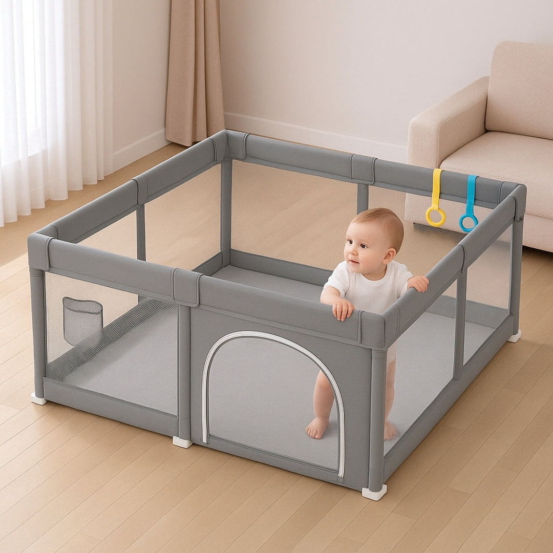 Secure Baby Play Area – Large Size, Comfort and Peace of Mind
